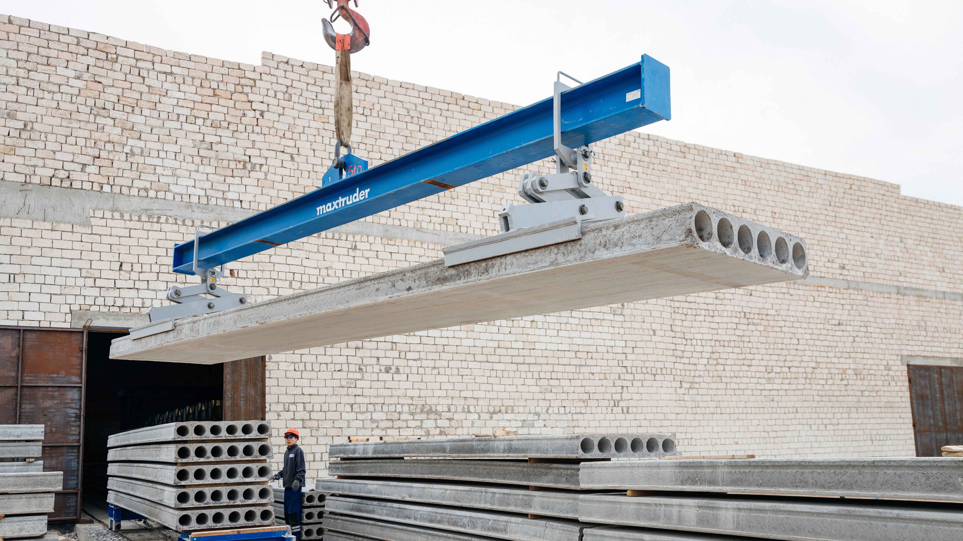 Prestressed concrete for resource-efficient construction